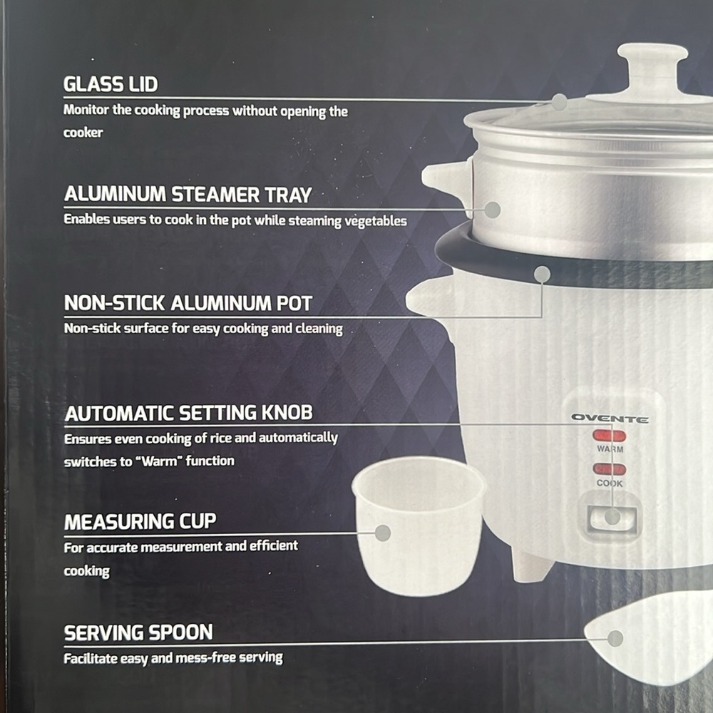 ✨✨Brand New ✨✨ Rice Cooker & Steamer - Picture 7 of 9